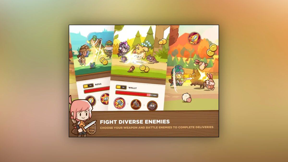 Postknight 2 Portrait Mode Combat